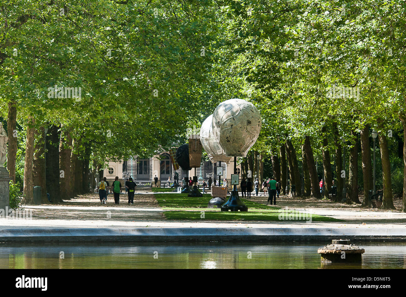 Brüssel-Hauptstadt in Belgien. Stockfoto