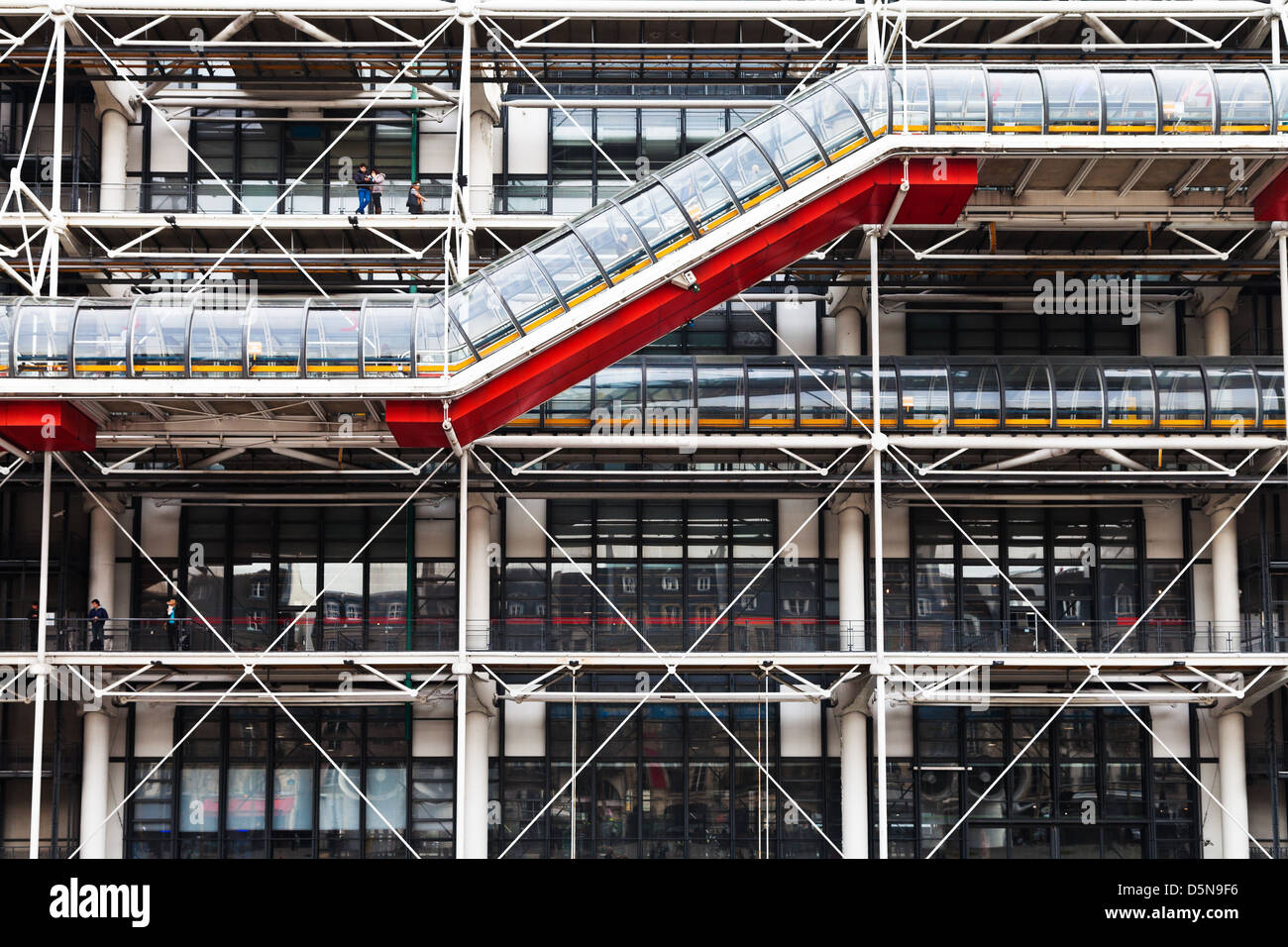 Centre Pompidou, Paris Stockfoto