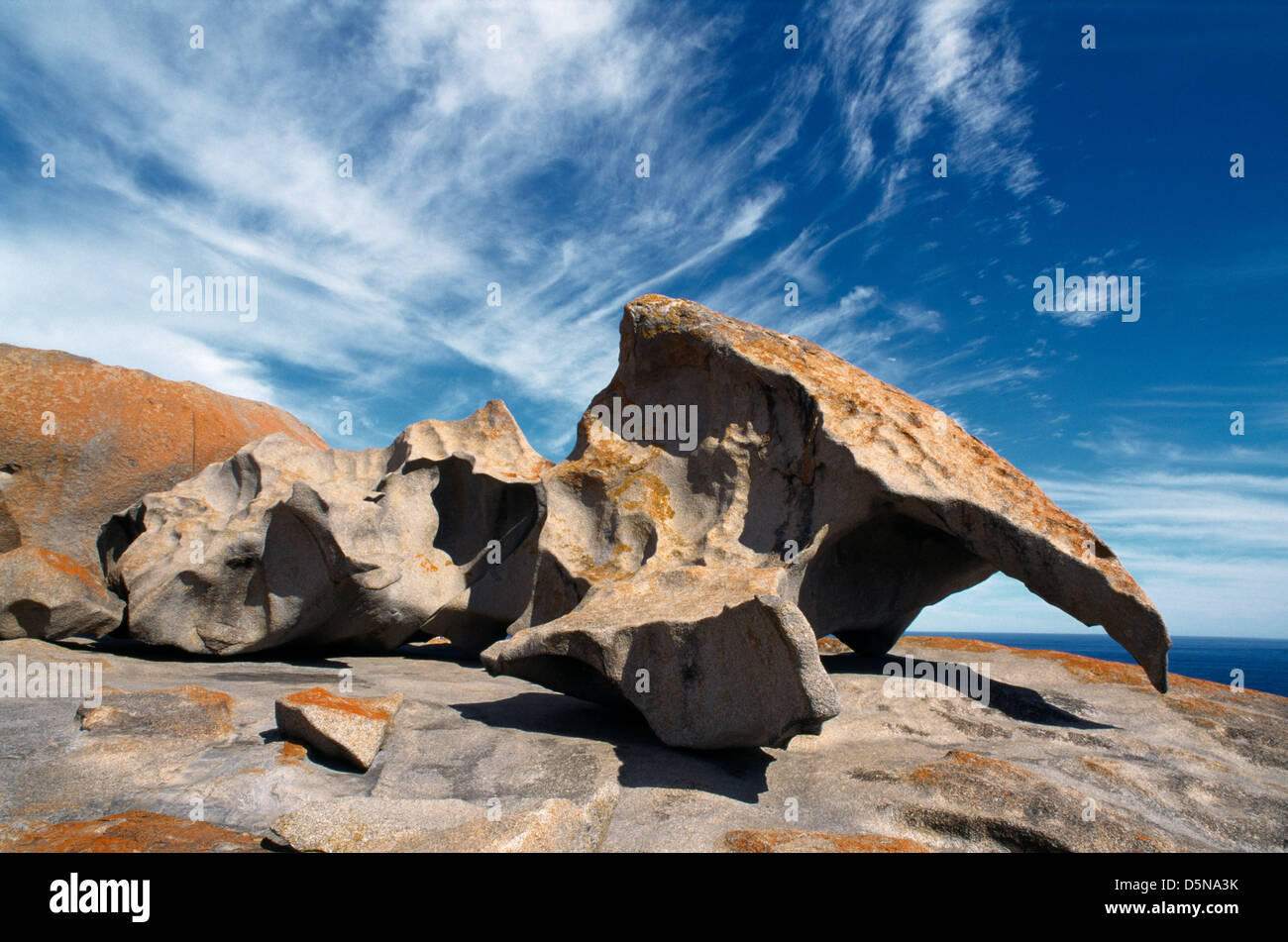 Süd Australien Kangaroo Island bemerkenswert Felsen Kirkpatrick Punkt Stockfoto