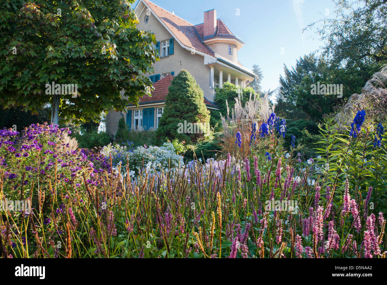 Haus und Garten, Karl Foerster Garten Potsdam Bornim Deutschland Stockfoto