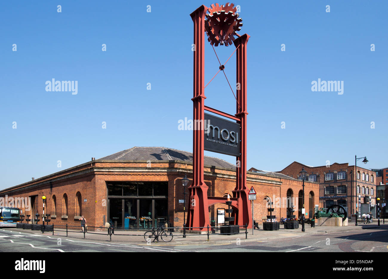 MOSI Museum of Science and Industry in Manchester Nordengland UK Stockfoto