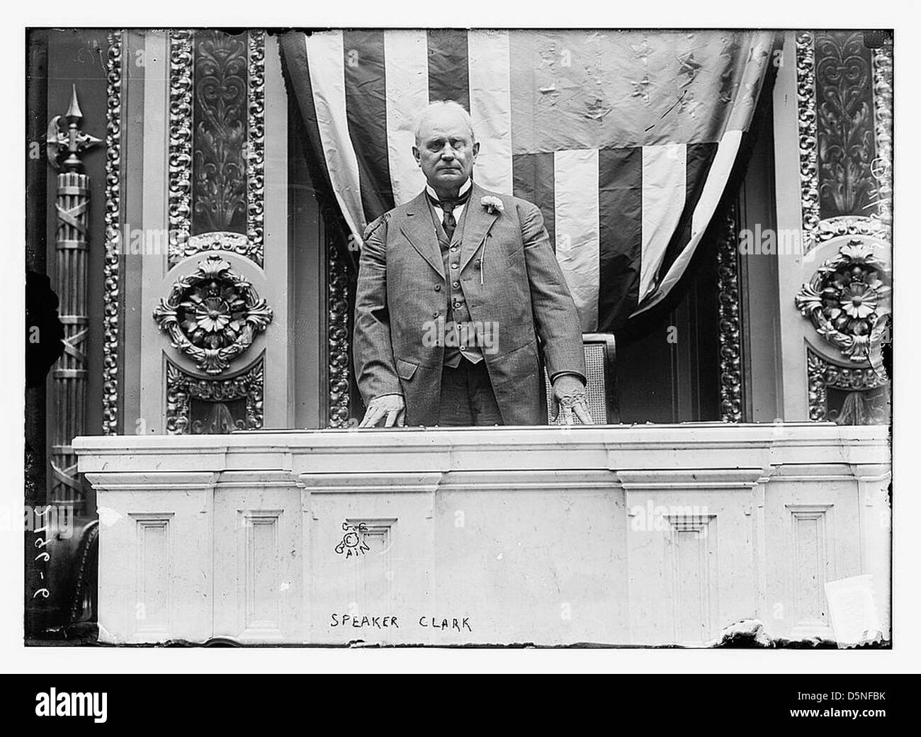 Lautsprecher-Clark (LOC) Stockfoto