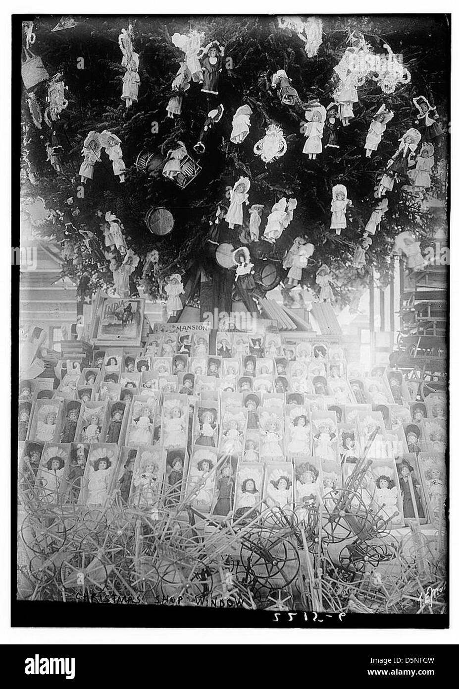 Weihnachten, Schaufenster (LOC) Stockfoto