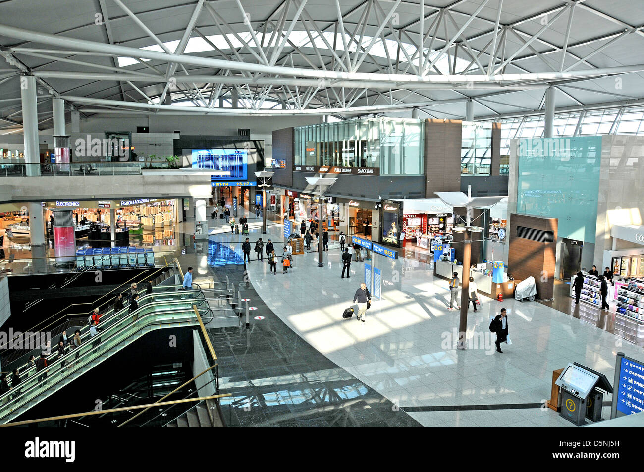 Internationalen Flughafen Incheon, Südkorea Stockfoto