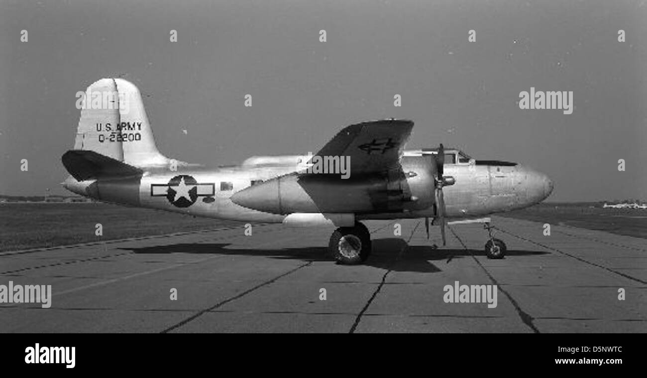 Douglas A-20 G, 43-22200, WPAFB Stockfoto