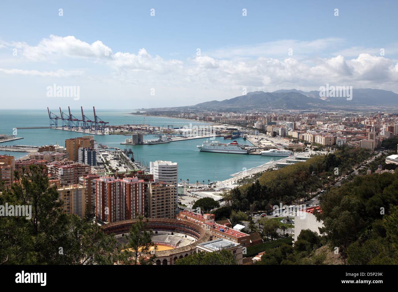 Malaga luftbild -Fotos und -Bildmaterial in hoher Auflösung – Alamy