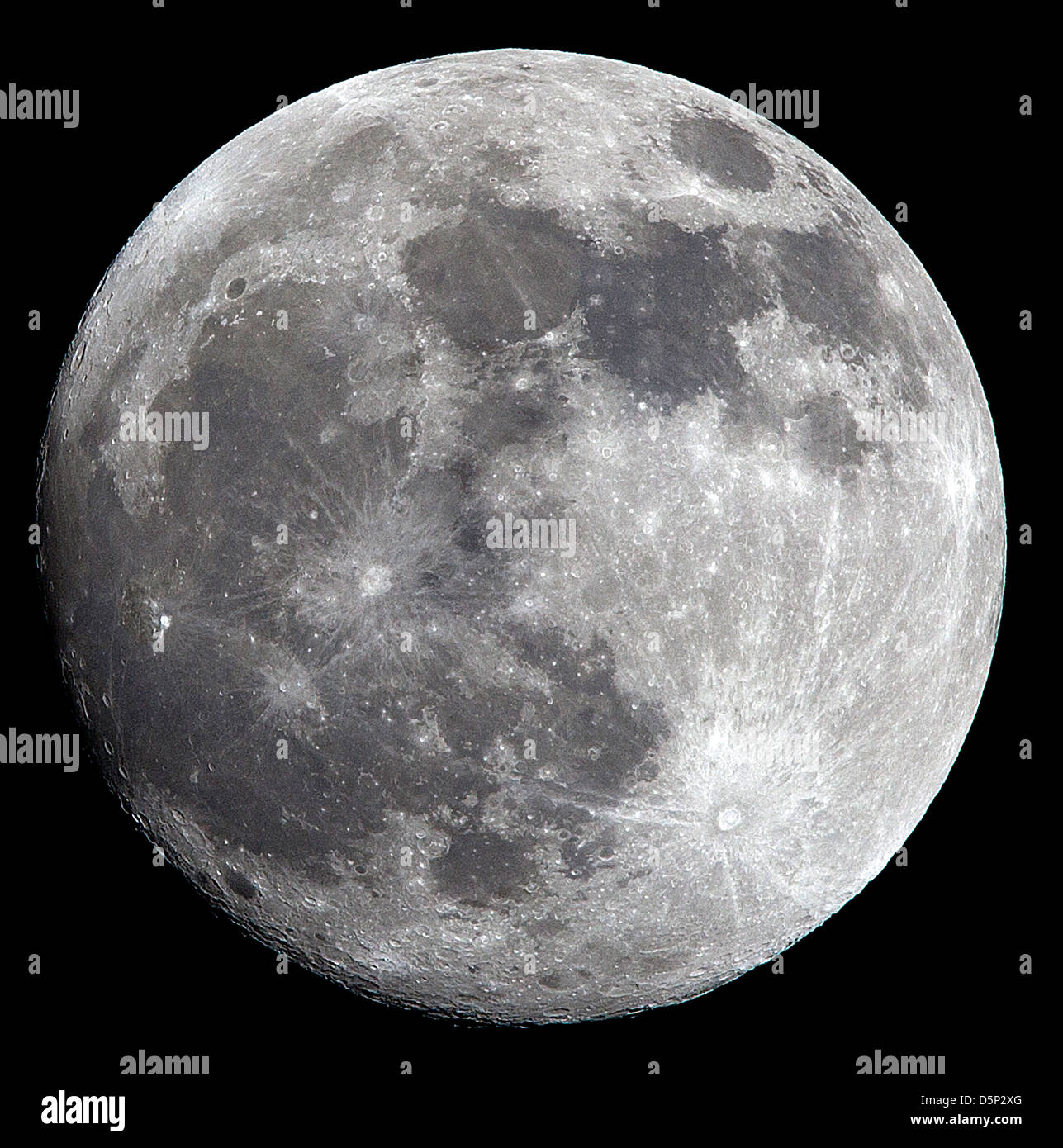 Vollmond Stockfoto