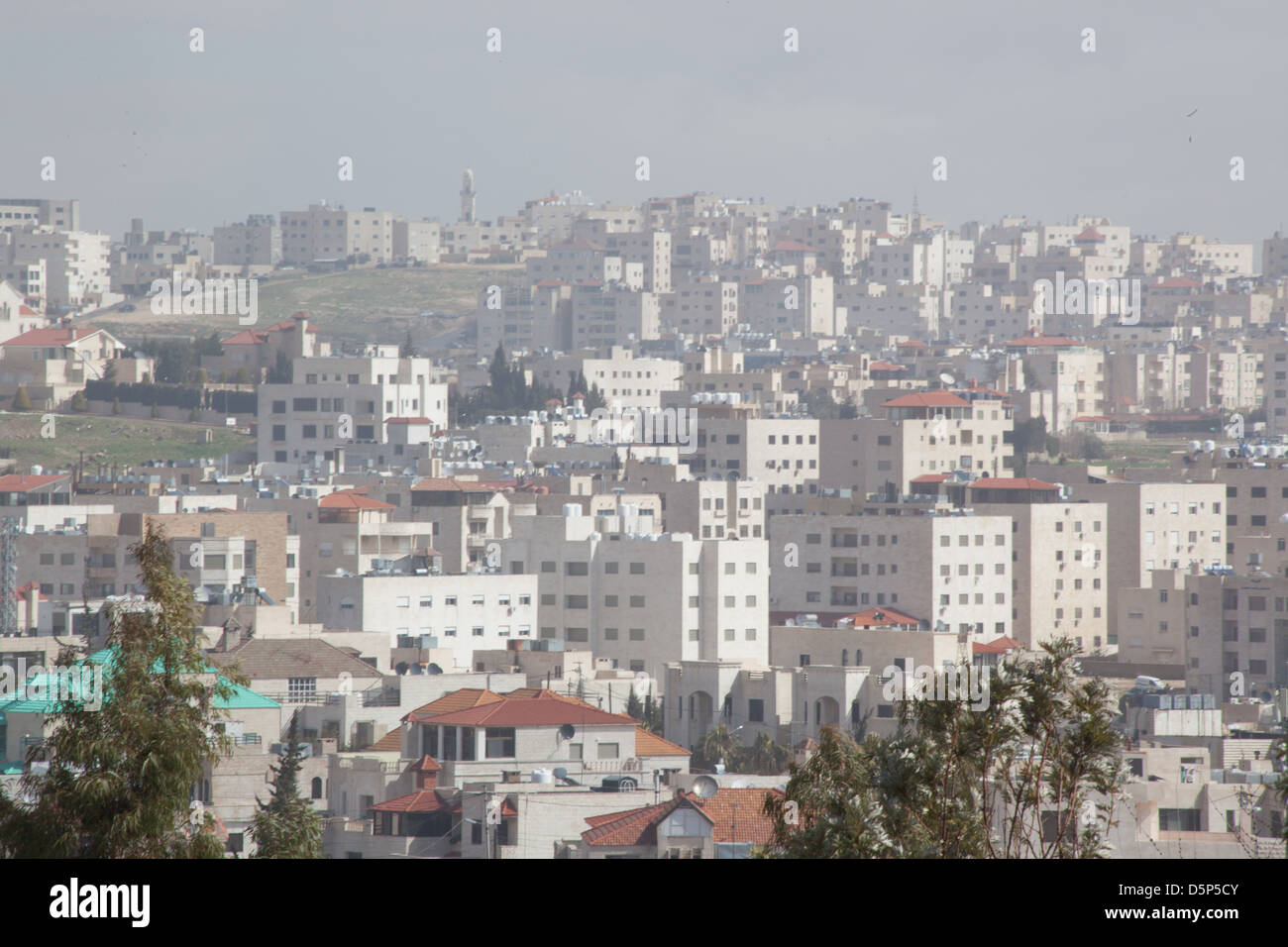 Ansicht von Amman, Jordanien, eine schöne Hauptstadt in ein fortschrittliches Nahost-Land Stockfoto