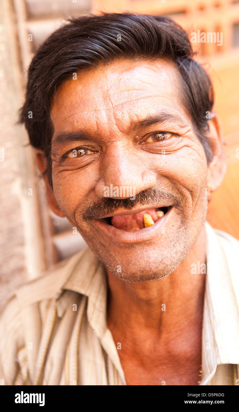 Indischer Mann Stockfoto