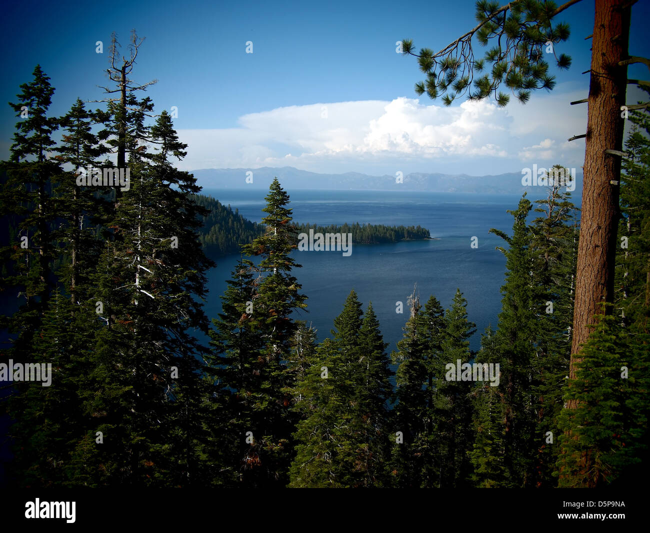 Inspiration Point Vista Stockfoto