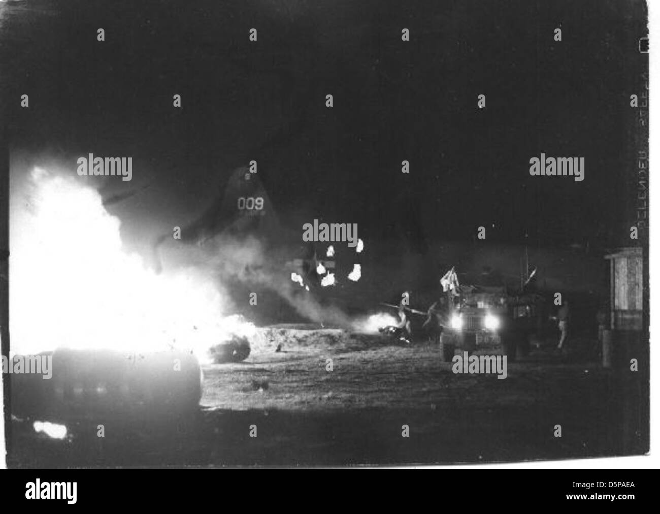 C-46 Absturz Stockfoto