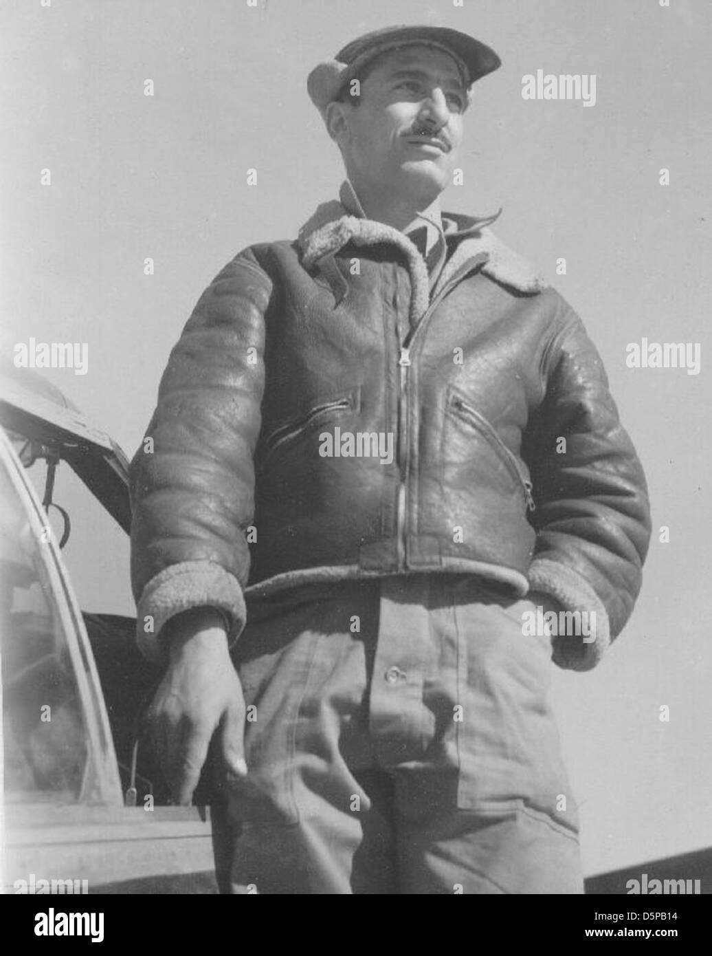 9 - MSgt. Charles Bagdigian, P-51 C Stockfoto