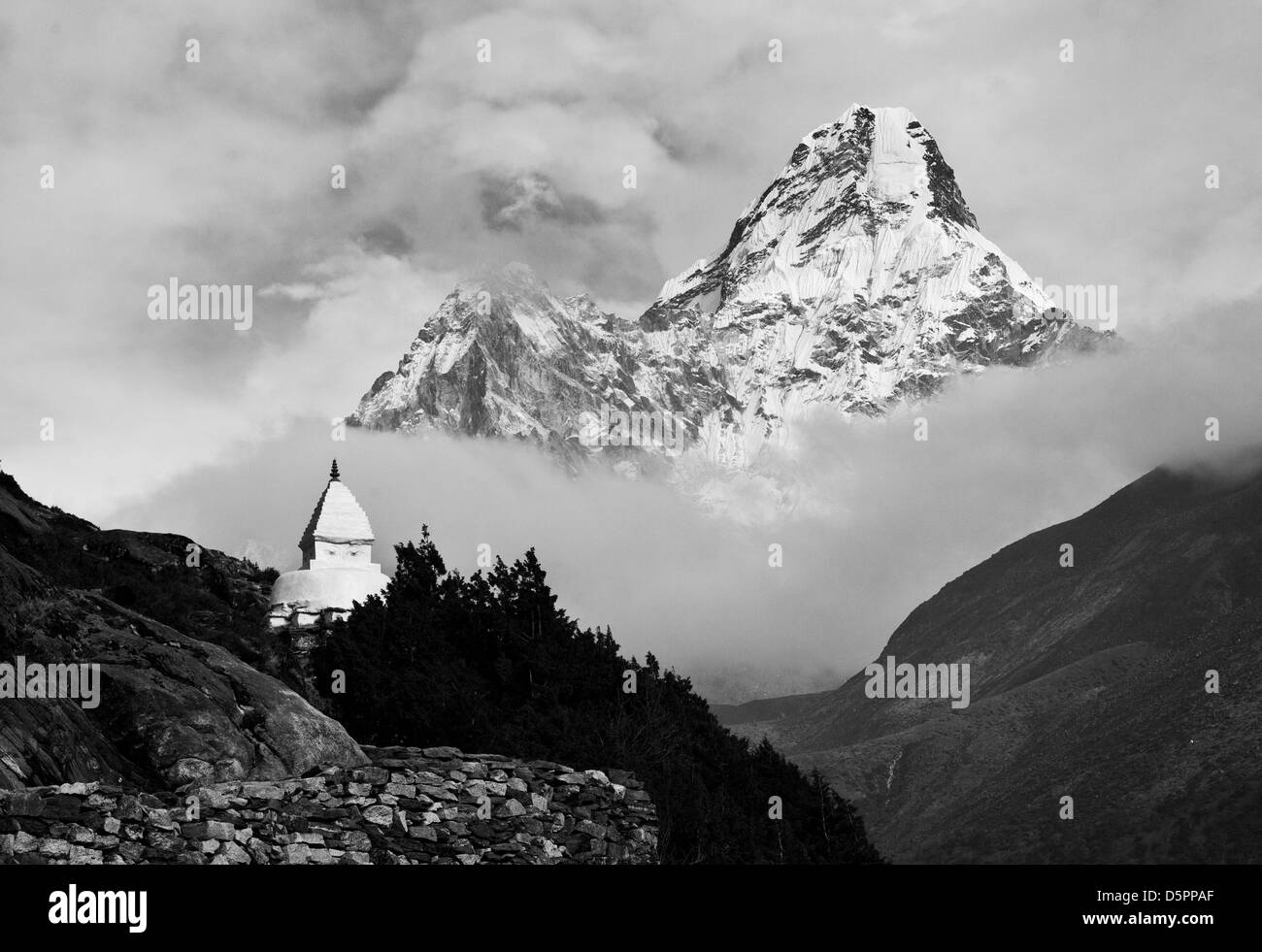 Everest Base Camp Trek Stockfoto