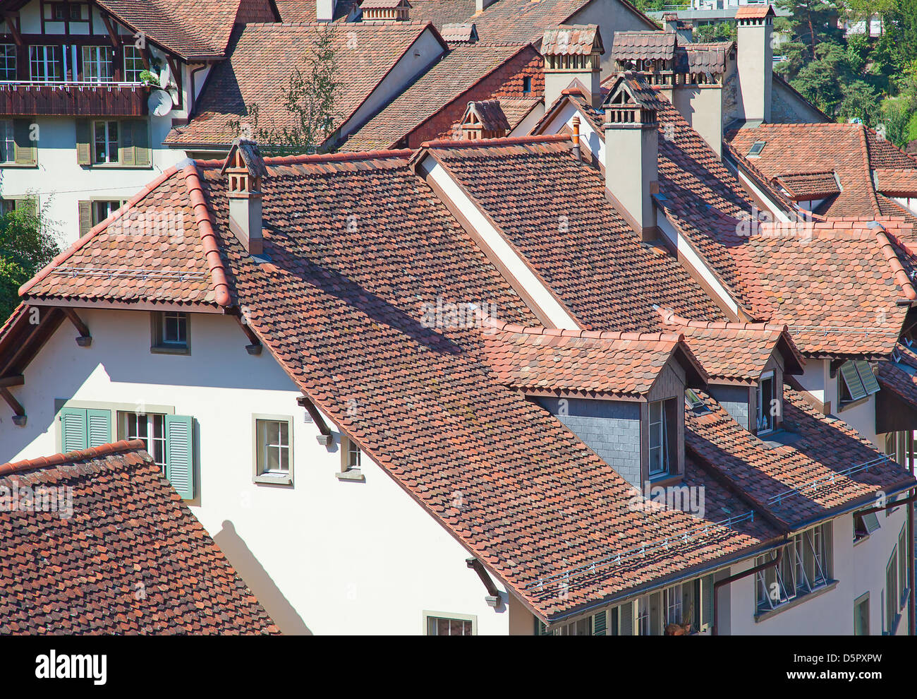 Bern. Charmante Hauptstadt der Schweiz Stockfoto