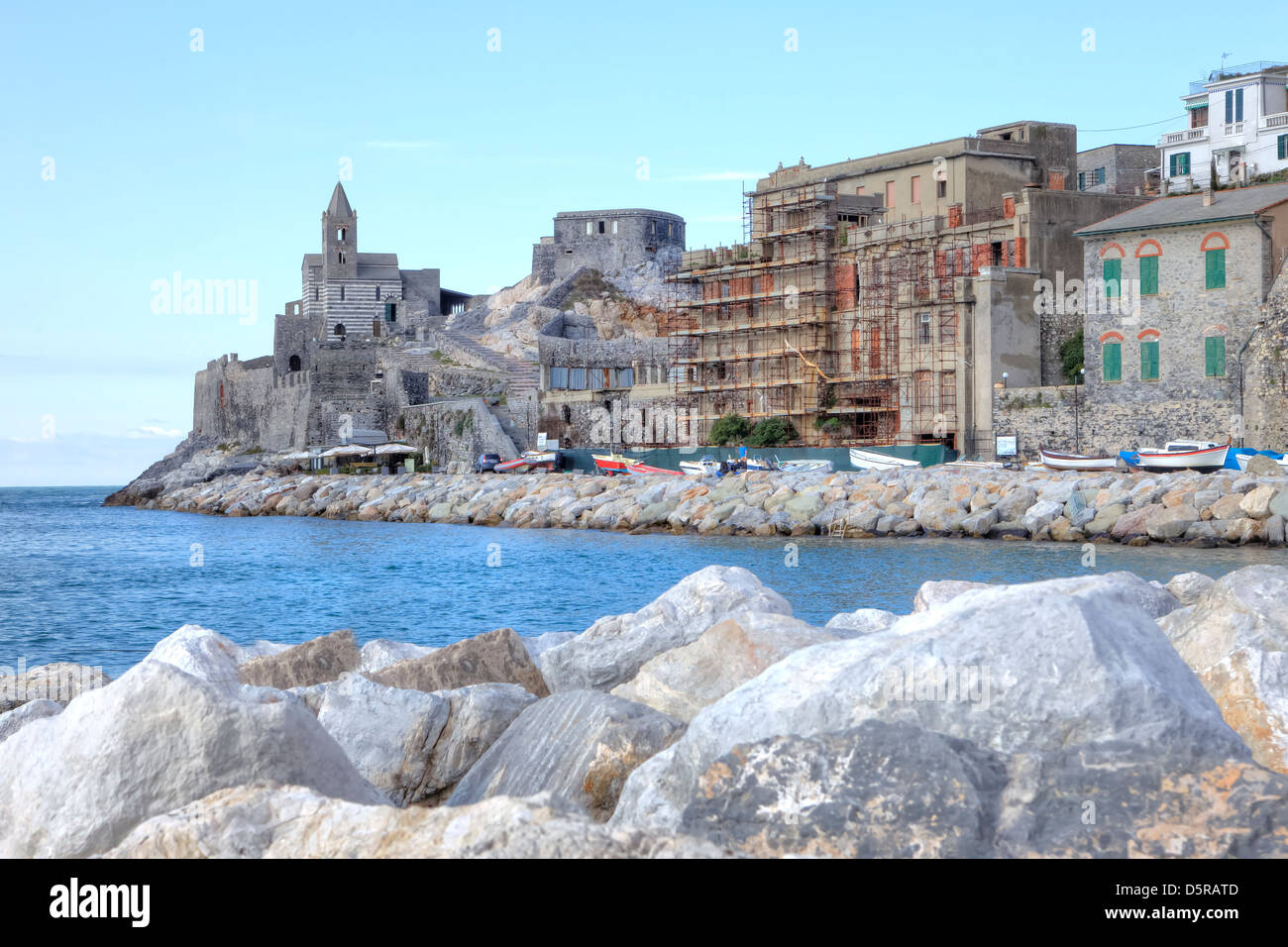 Porto Venere, Ligurien, Italien Stockfoto