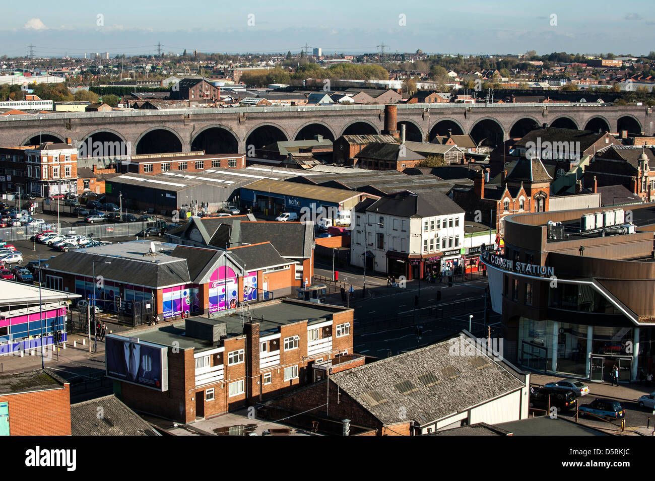 Die Bögen, Digbeth, Eastside, Birmingham UK Stockfoto