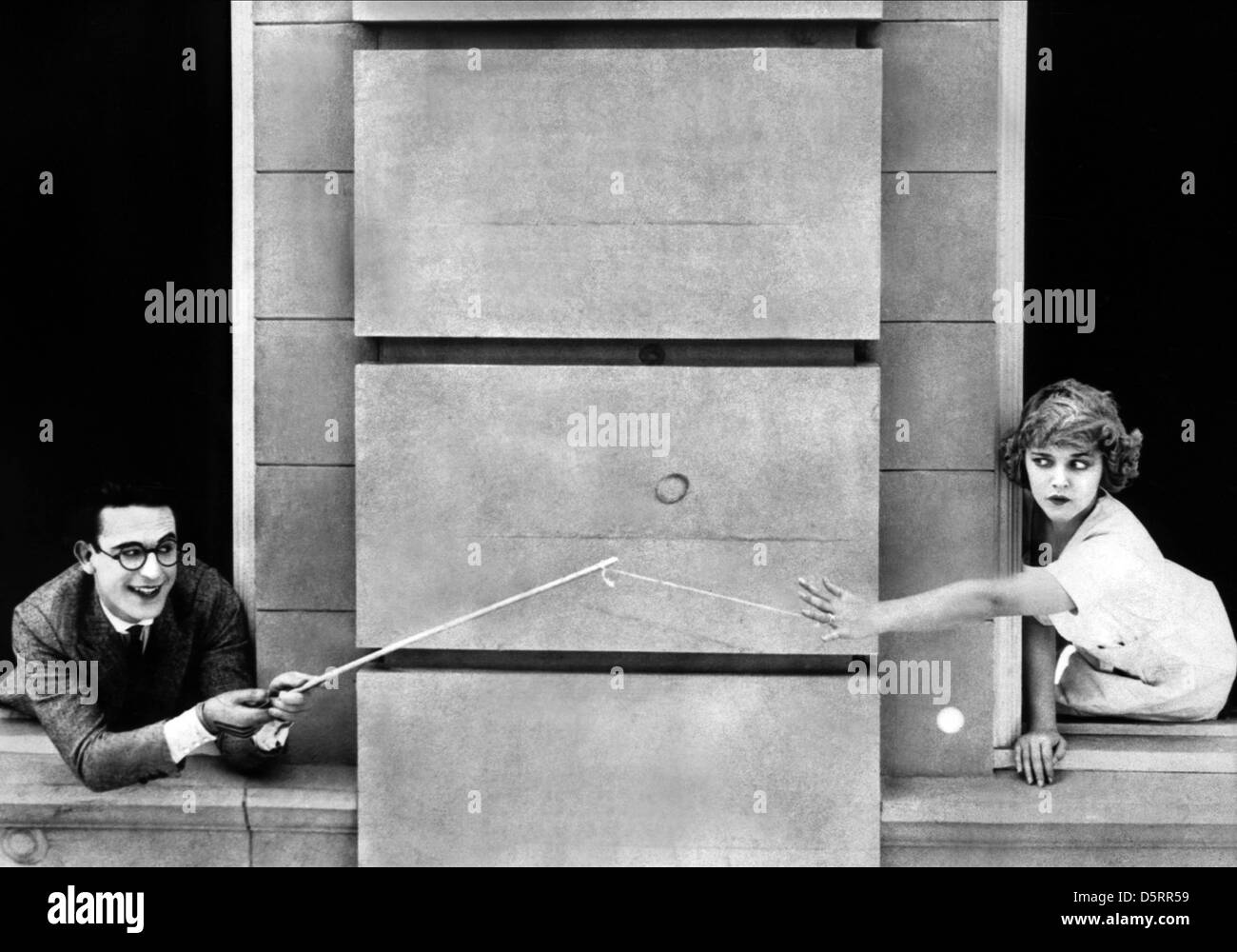 HAROLD LLOYD, MILDRED DAVIS, nie schwächen, 1921 Stockfoto