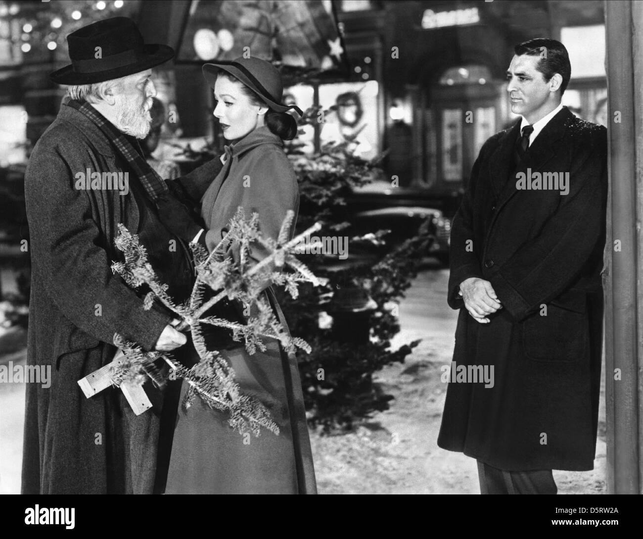 MONTY WOOLLEY, Loretta Young, Cary Grant, DER BISCHOF FRAU, 1947 Stockfoto