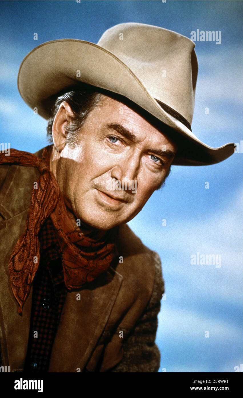 JAMES STEWART BIEGUNG DES FLUSSES; WO DER FLUSS BIEGT (1952) Stockfoto