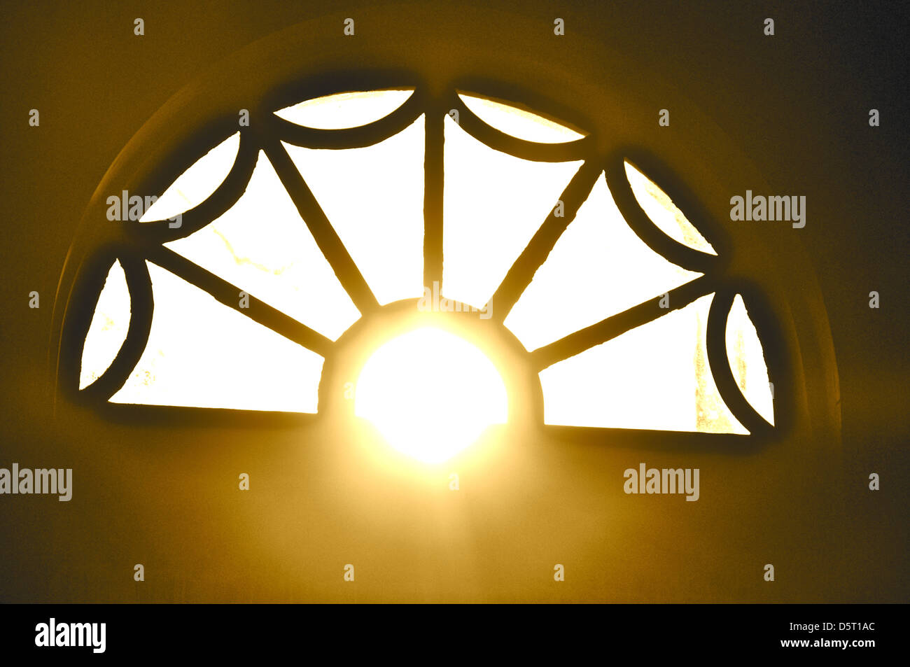 Sun-Symmetrie Stockfoto