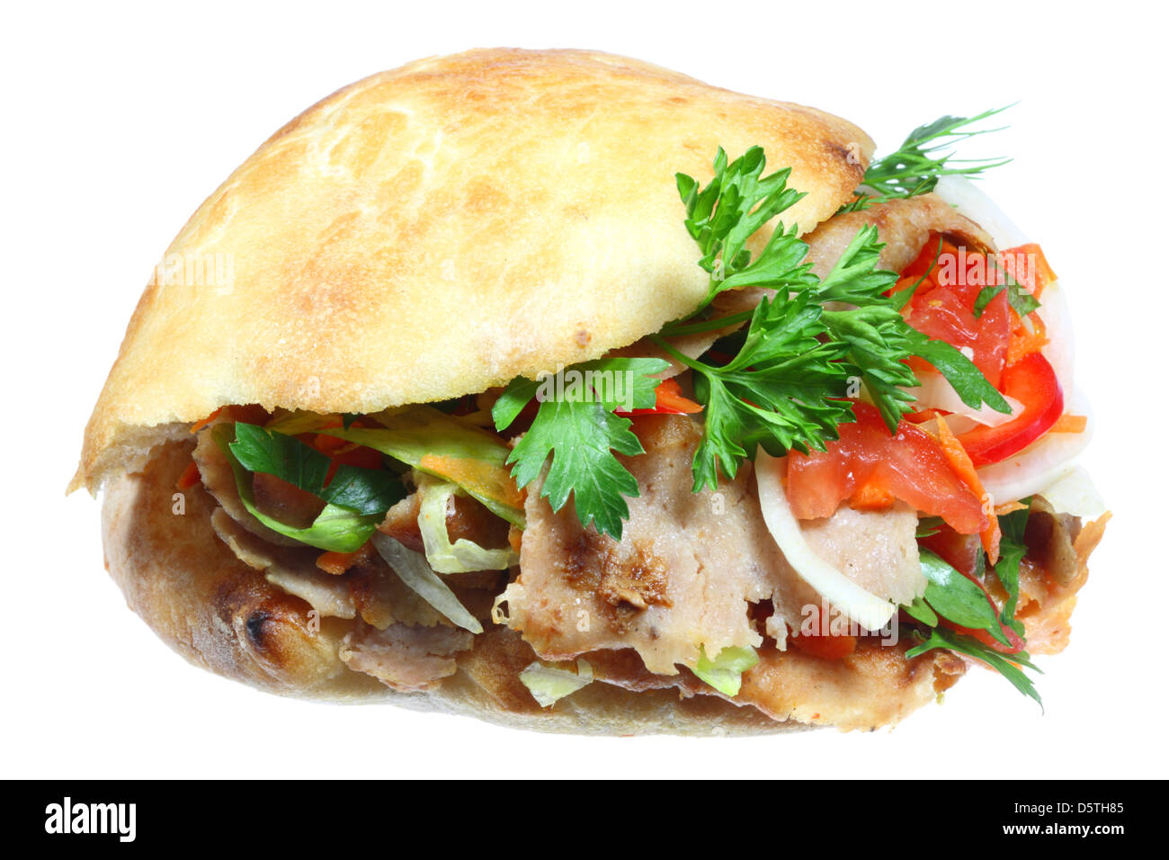 Doner kebab white background -Fotos und -Bildmaterial in hoher ...