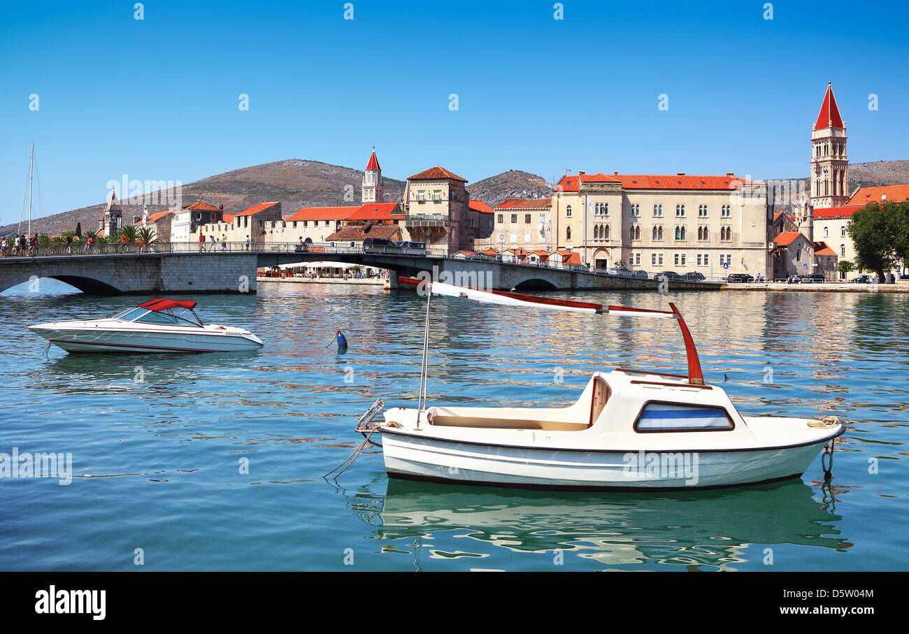 Trogir Kroatien Stockfoto