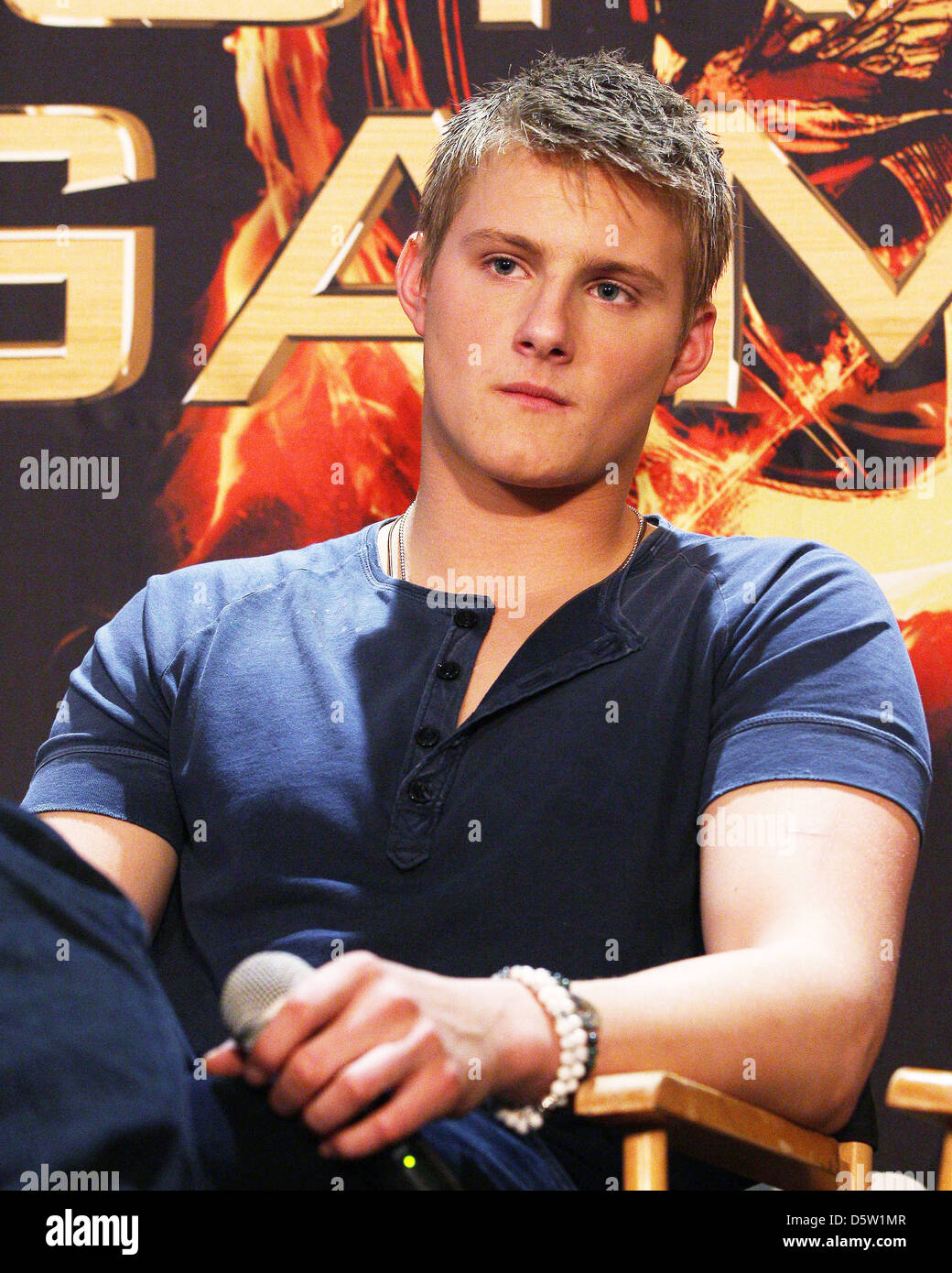 Alexander Ludwig Stars von "The Hunger Games" treffen sich Fans im Broward Mall Fort Lauderdale, Florida - 08.03.12 Stockfoto