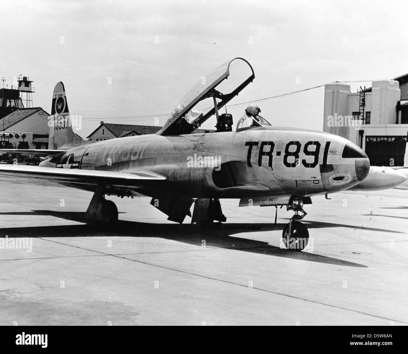 Lockheed T-33A-1-LO "Shooting Star" Stockfoto