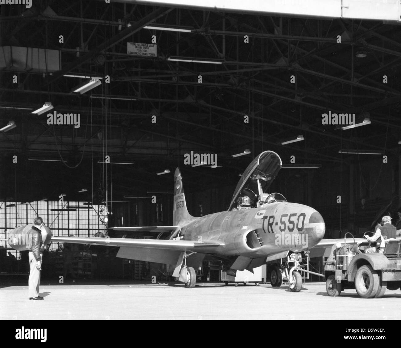 Lockheed T-33A-1-LO "Shooting Star" Stockfoto