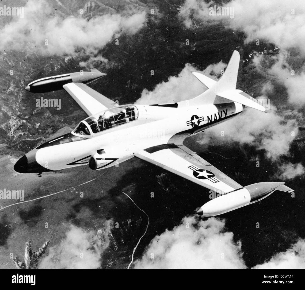 Lockheed T2V-1 "Sea Star" Stockfoto