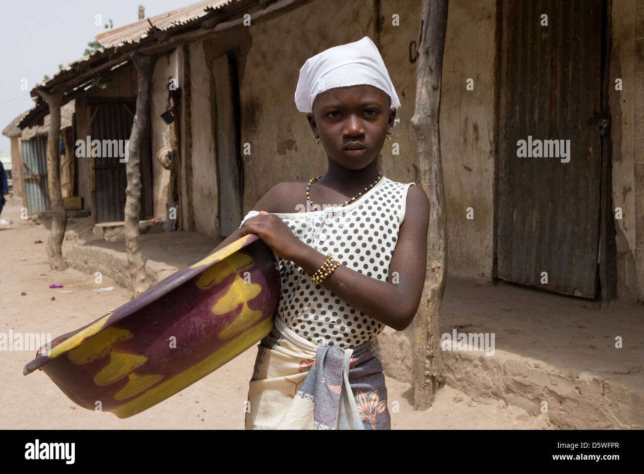 Gambia: Sambel Kunda Dorf Stockfoto