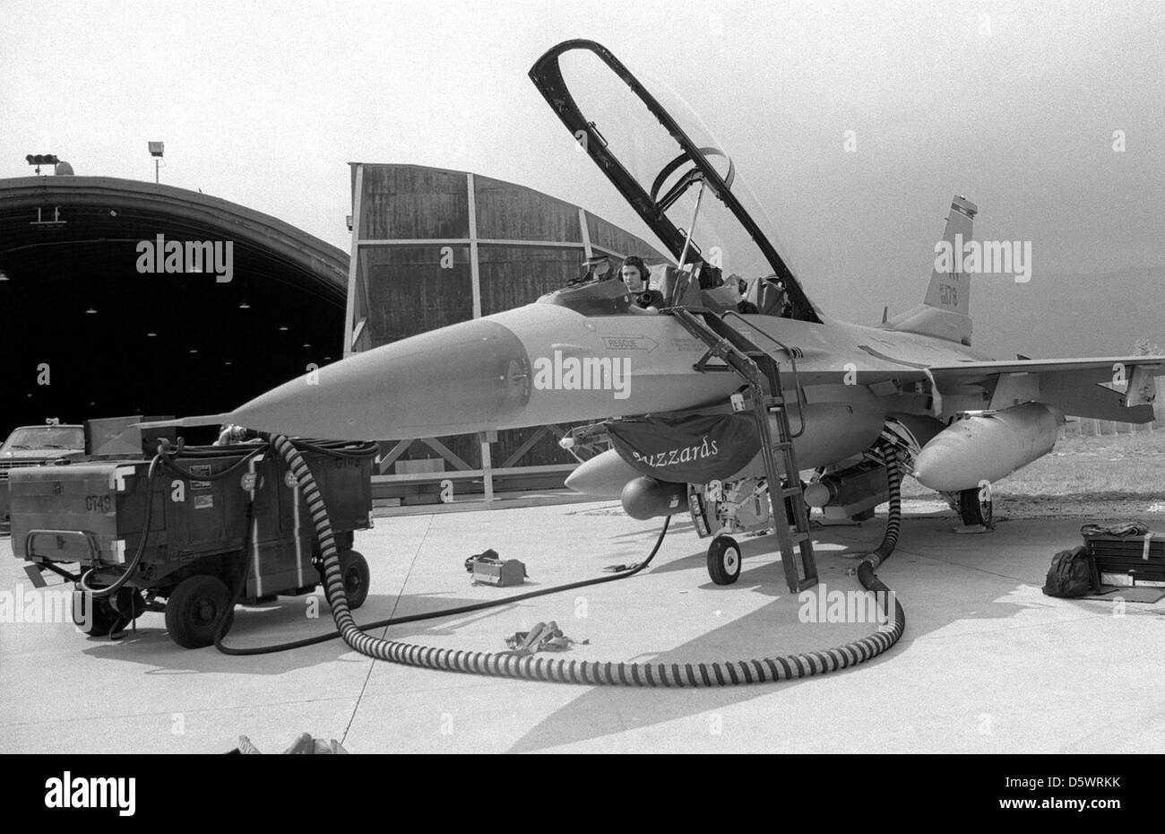 General Dynamics f-16 "Fighting Falcon" Stockfoto