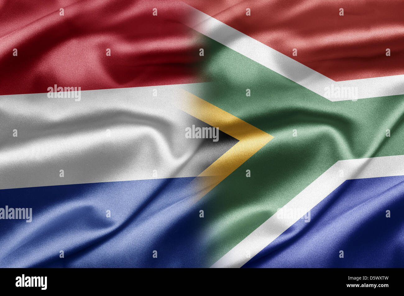 Niederlande und Südafrika Stockfoto