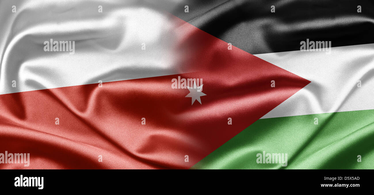 Polen und Jordanien Stockfoto