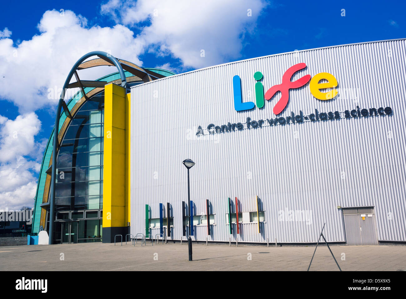 Das Zentrum des Lebens, ein Zentrum für Welt - Klasse Wissenschaft in Newcastle Upon Tyne Stockfoto