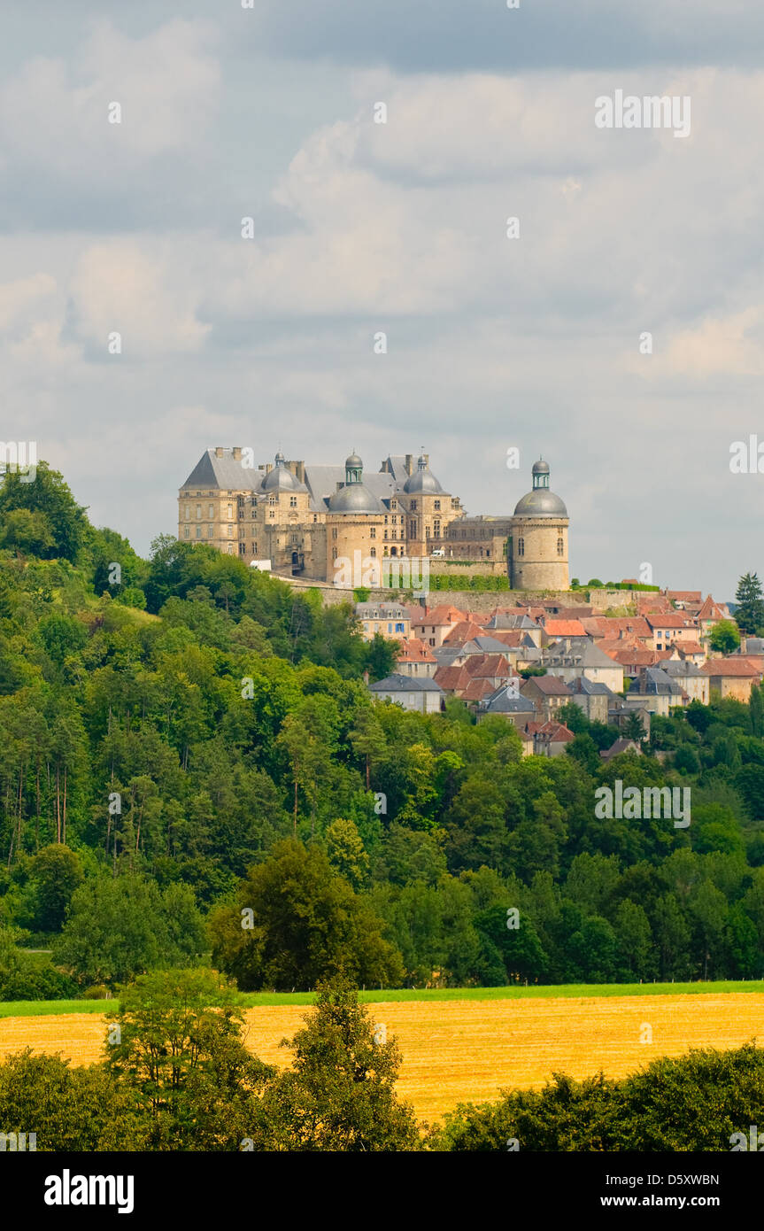 Schloss Hautefort, Dordogne, Frankreich Stockfoto