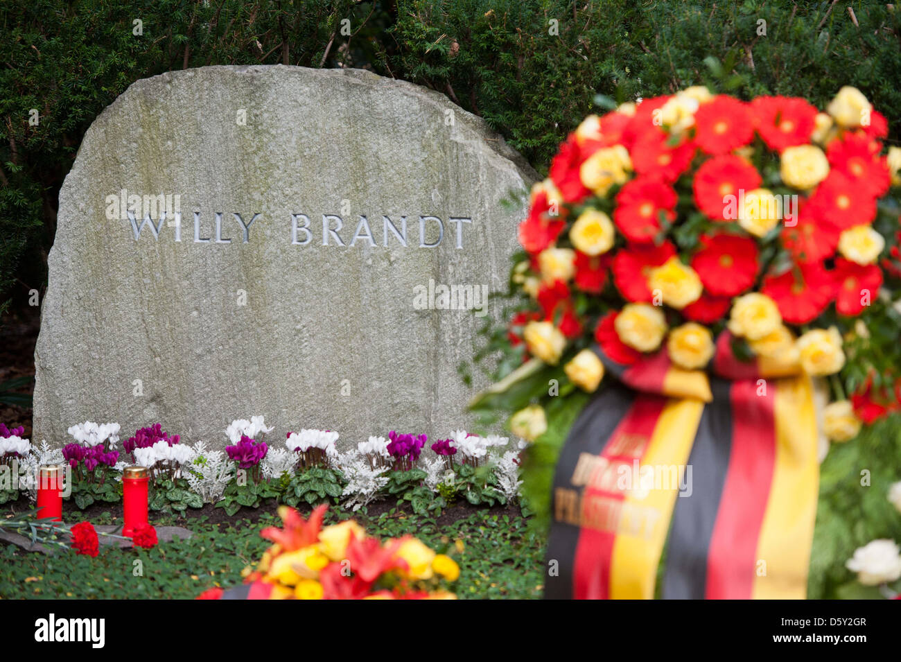 Wann Ist Willy Brandt Gestorben www.alamy.de