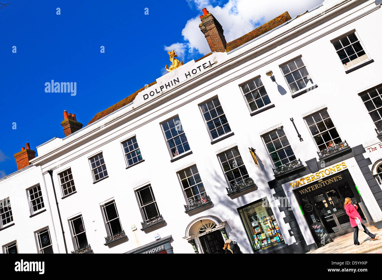 Dolphin Hotel, Chichester, West Sussex, England, UK Stockfoto