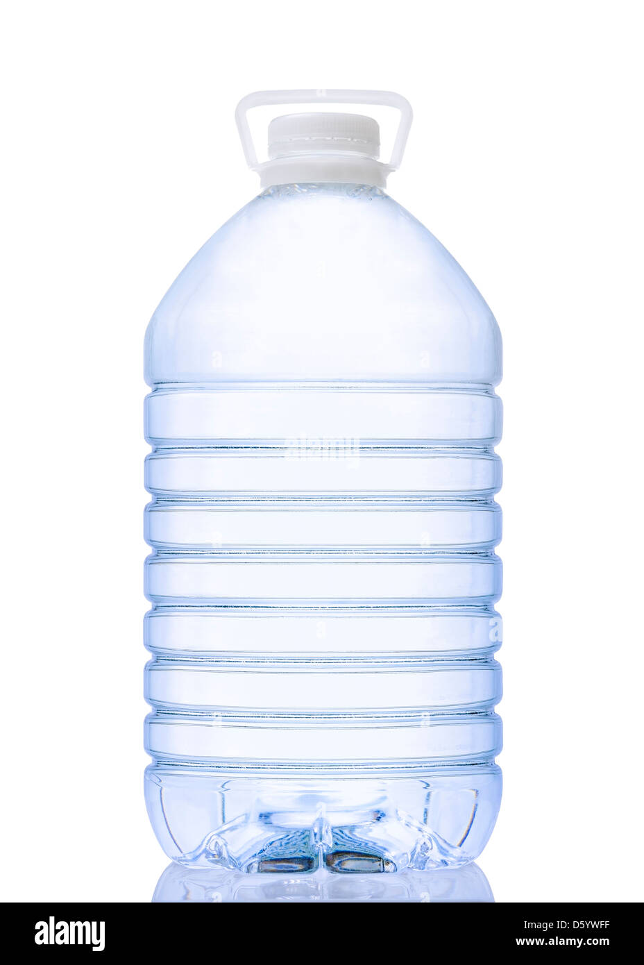 Wasserflasche, ausschneiden. Stockfoto