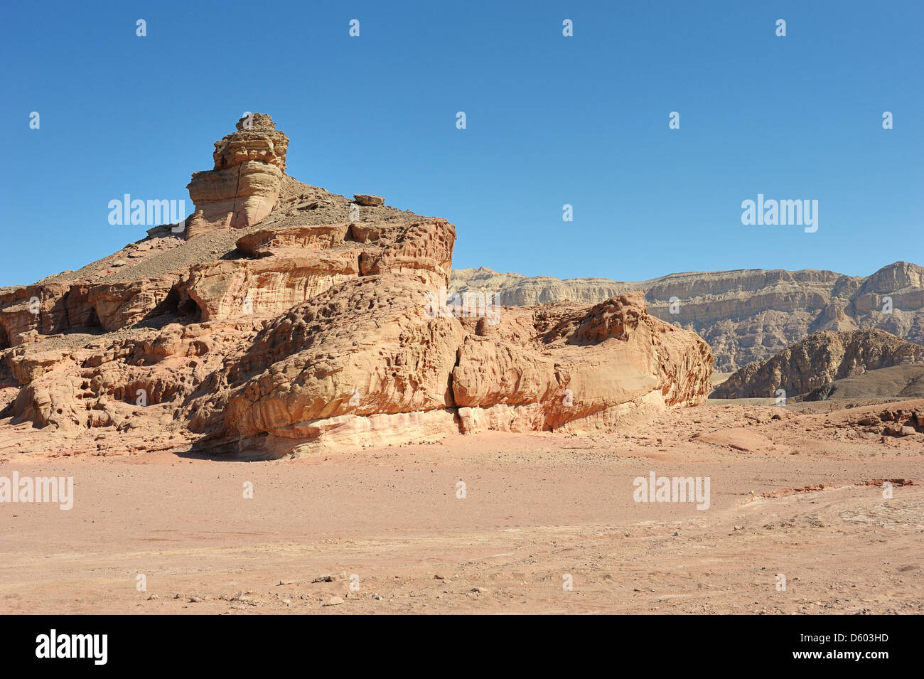 Timna-Nationalpark Stockfoto