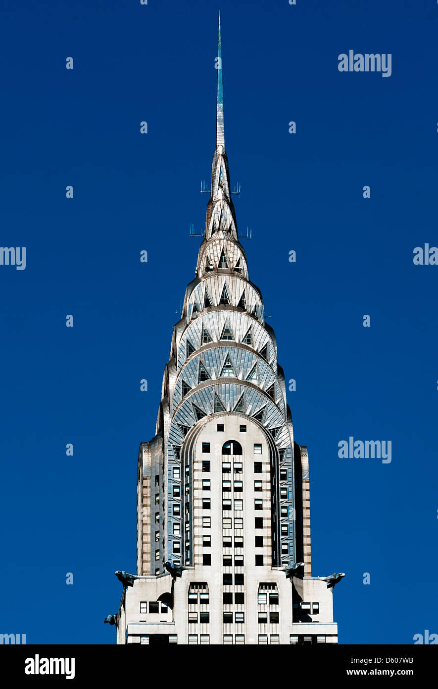 Chrysler Building, Midtown Manhattan, New York City, New York, USA, PublicGround Stockfoto