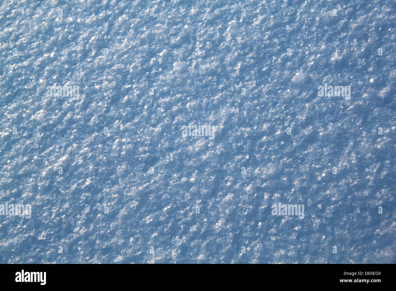 Die Textur von funkelnden Schnee weiß Stockfoto