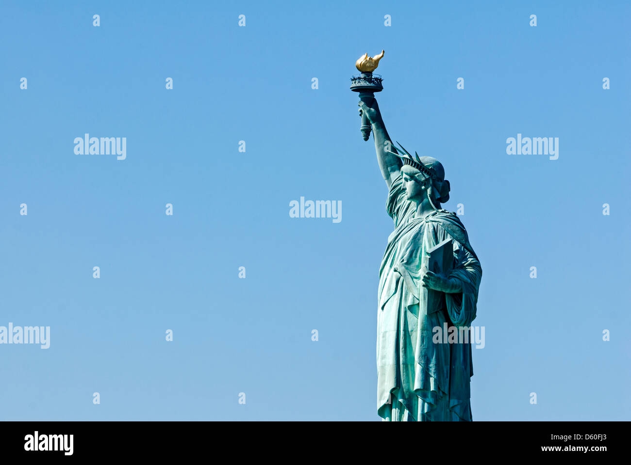 Statue of Liberty, Liberty Island, New York City, New York, Vereinigte Staaten von Amerika, USA Stockfoto
