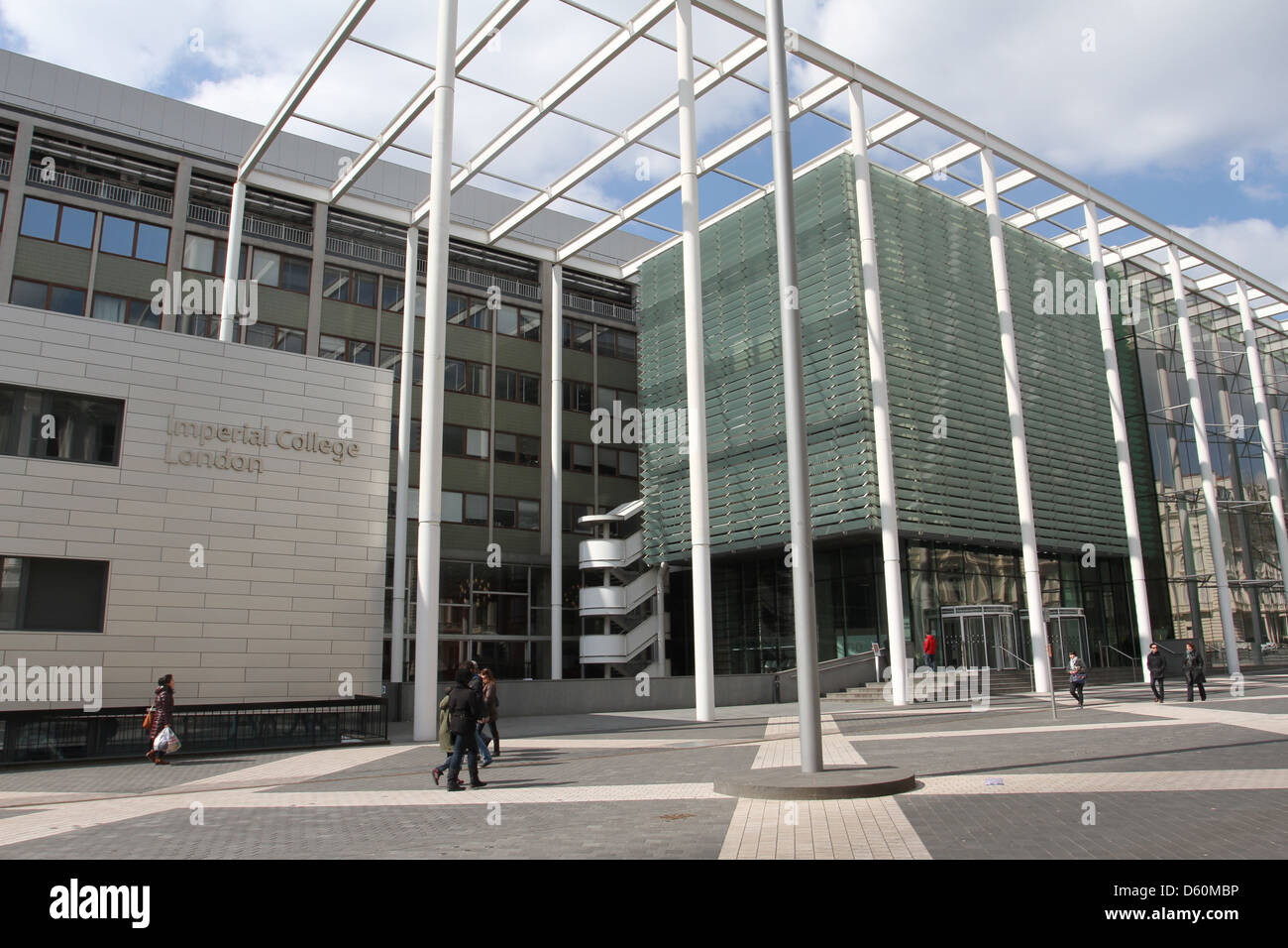 Imperial College London UK April 2013 Stockfoto