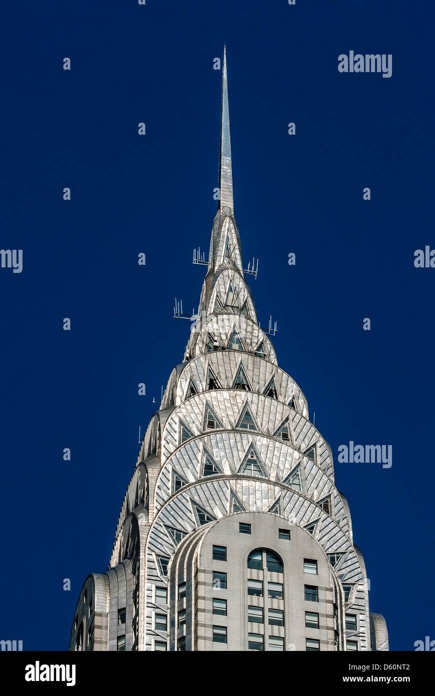 Chrysler Building, Midtown Manhattan, New York City, New York, USA, PublicGround Stockfoto