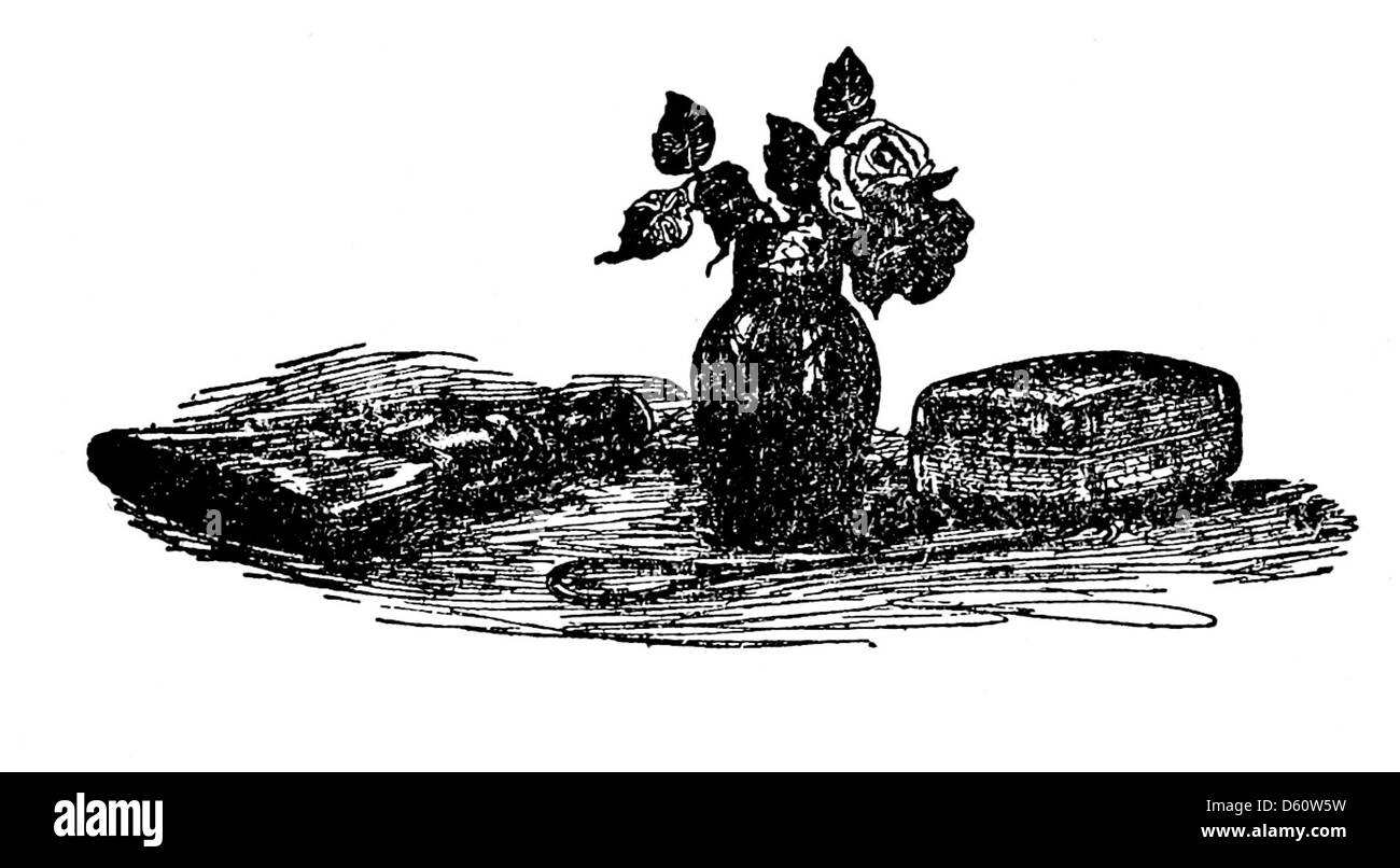 Eine Fotografie oder Illustration eines Junggesellenschranks aus dem späten 19. Jahrhundert, die möglicherweise die typischen Aufbewahrungsgegenstände und einfachen Möbel zeigt, die mit dem Junggesellenleben verbunden sind. Das Bild spiegelt den bescheidenen Lebensstil und die Gebrauchsgegenstände der alleinstehenden Männer in dieser Zeit wider. Stockfoto