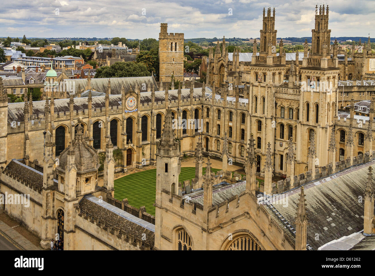 All Souls College Oxford UK Stockfoto