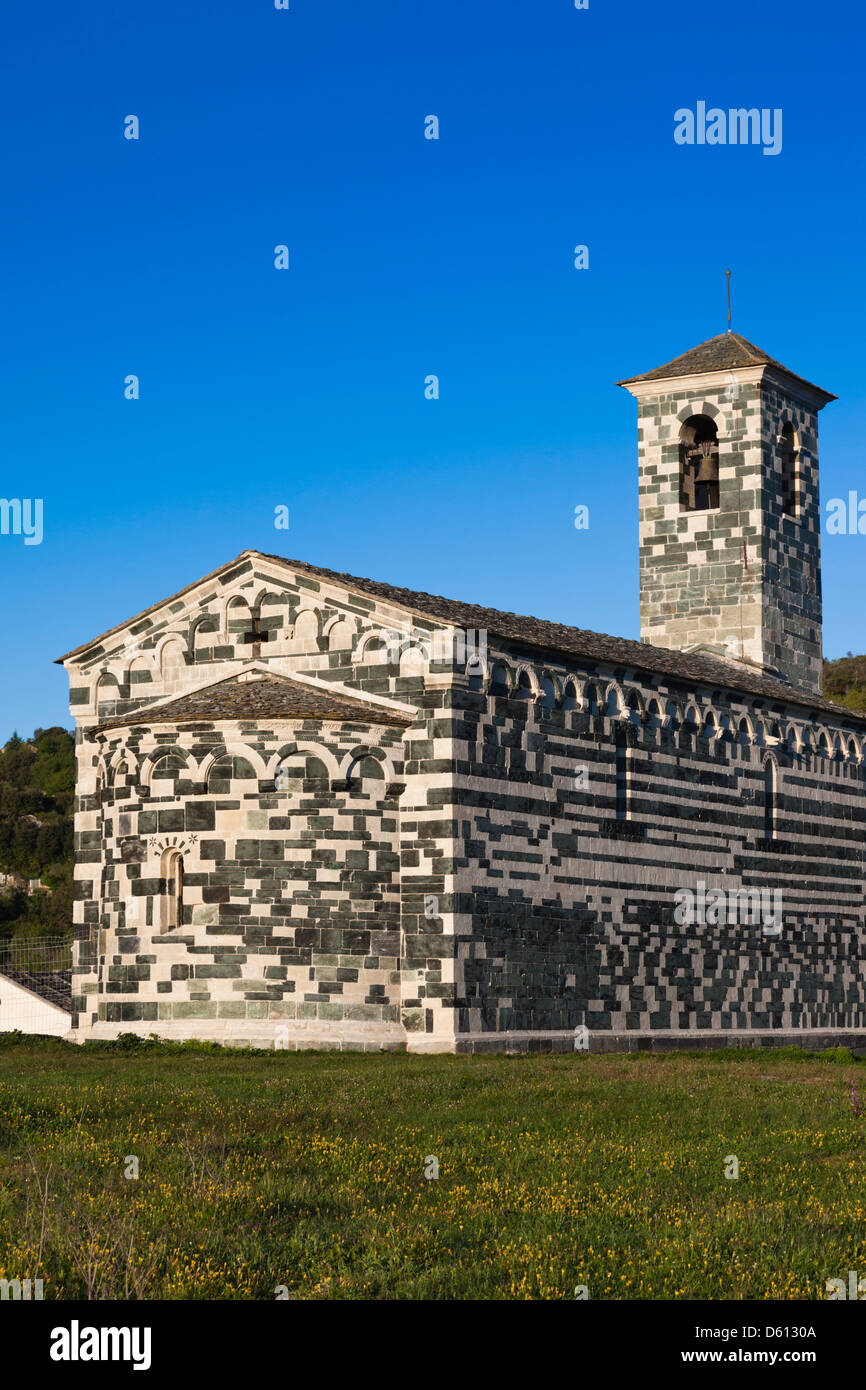 Frankreich, Korsika, Le Nebbio, Murato, San Michele de Murato Kapelle Stockfoto