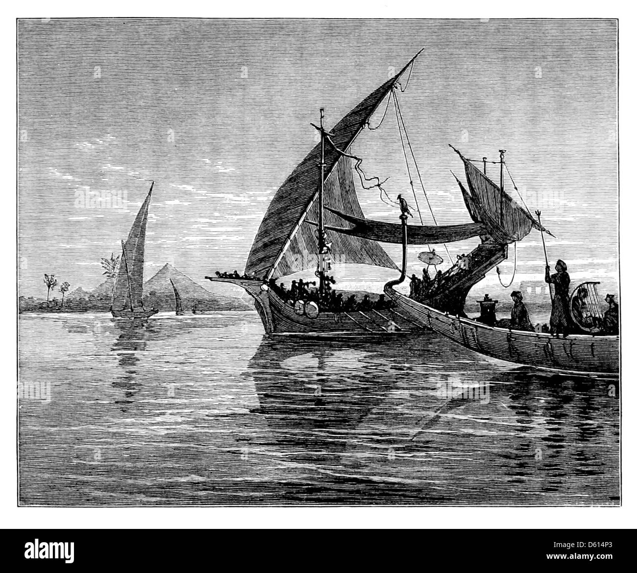 Dieses Bild aus dem Jahr 1880 ist inspiriert von der poetischen Arbeit „A Dream of Fair Women“, die die zarte und ätherische Natur idealisierter weiblicher Schönheit, wie sie in viktorianischer Kunst und Literatur dargestellt wird, feststellt. Stockfoto