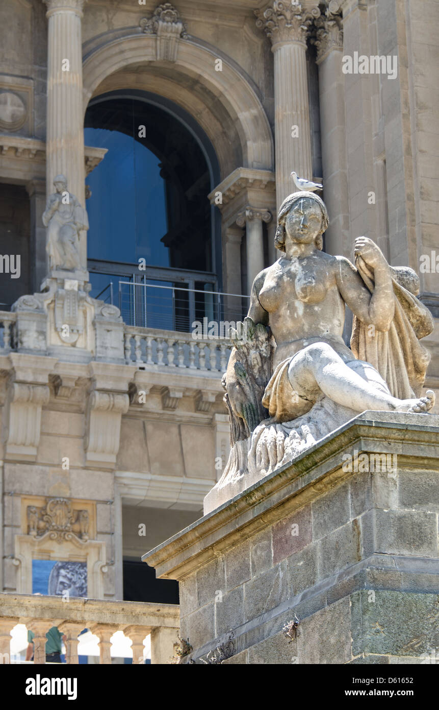 Details der Architektur in Barcelona Stockfoto